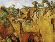 Paul Cezanne La Carriere de Bibemus oil painting